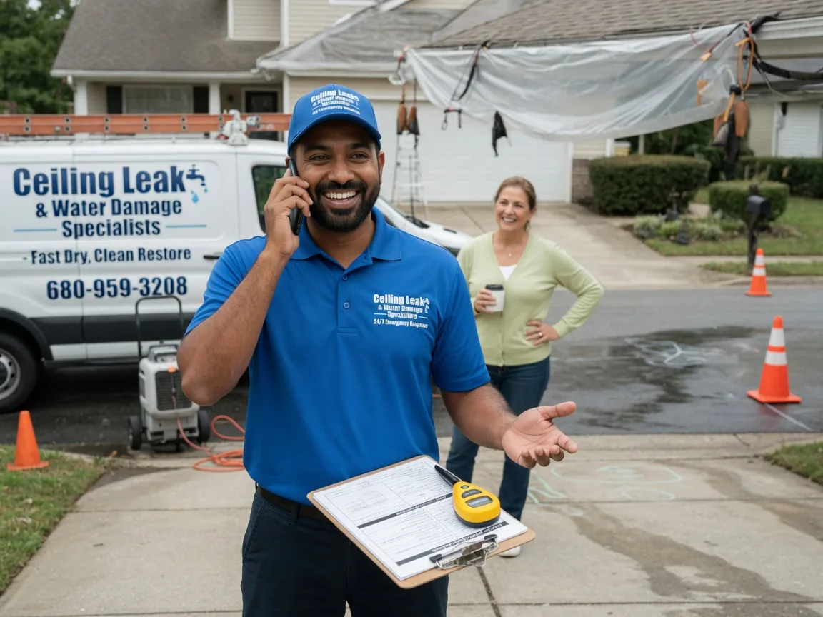 Ceiling Leak Cleanup Coxs Mills, WV FAQs